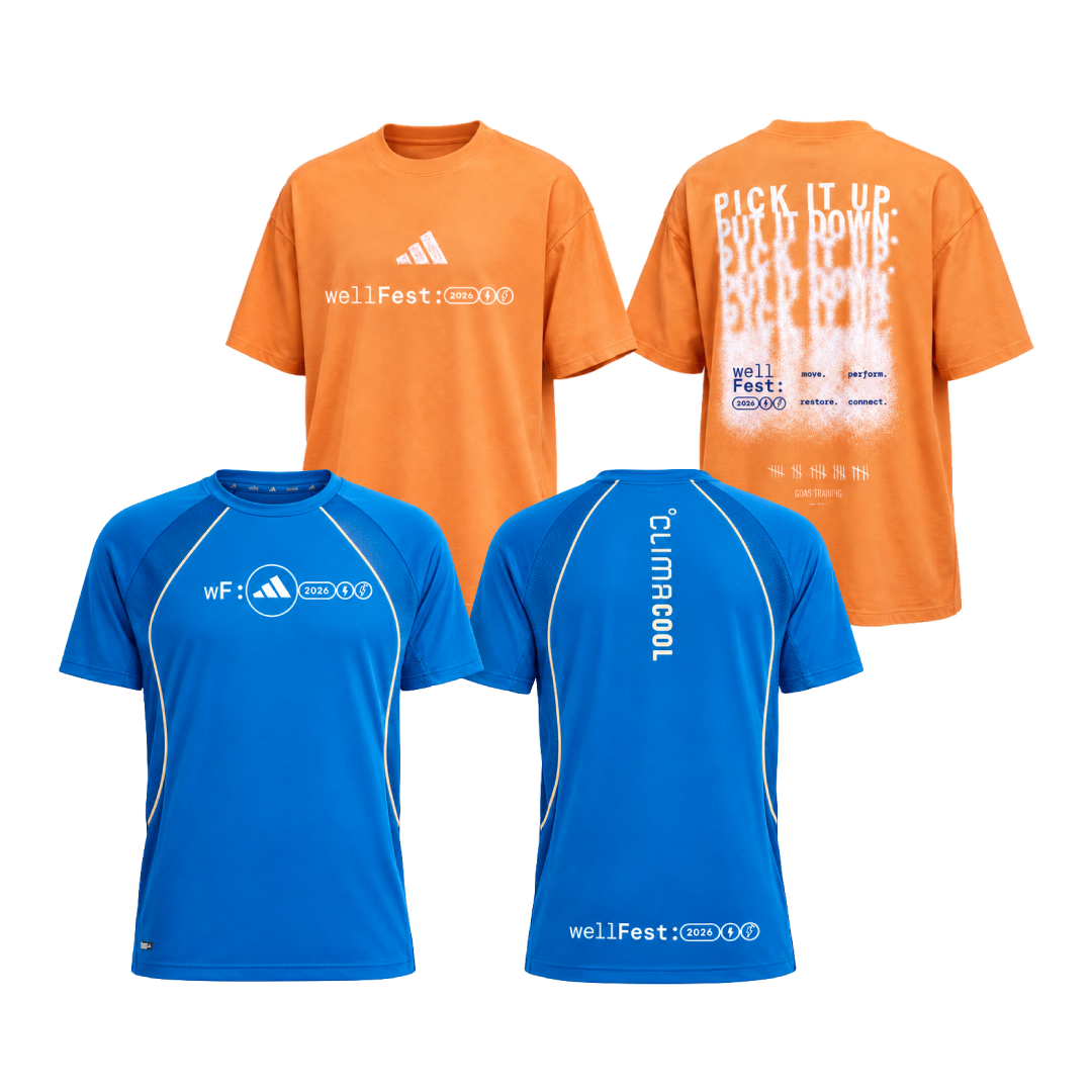 Camisetas oficiales WellFest 2026